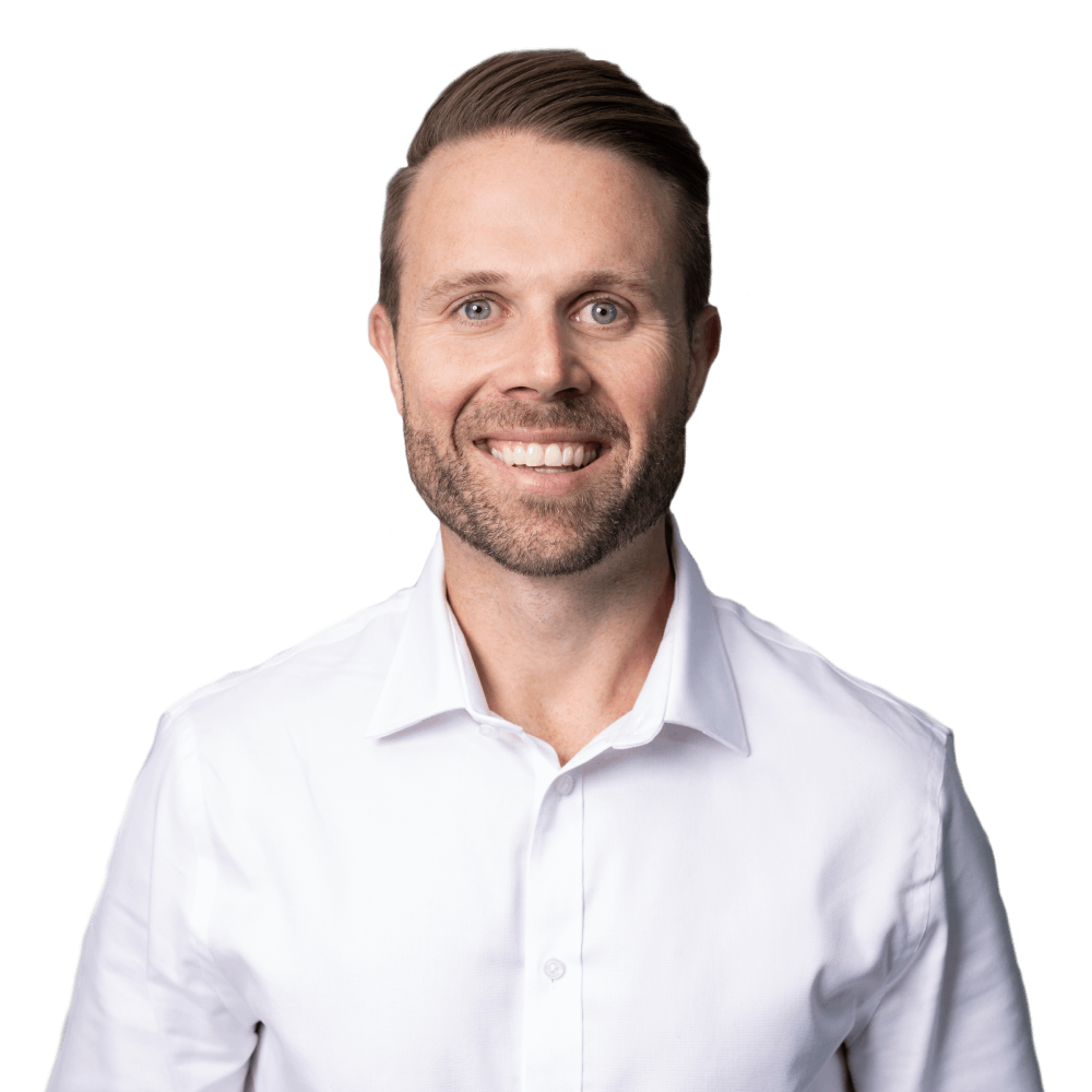Headshot photo of Ryan Montgomery looking at the camera