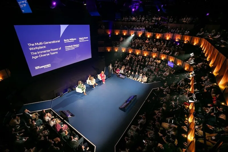 2024 FutureWorks London Stage with panelists