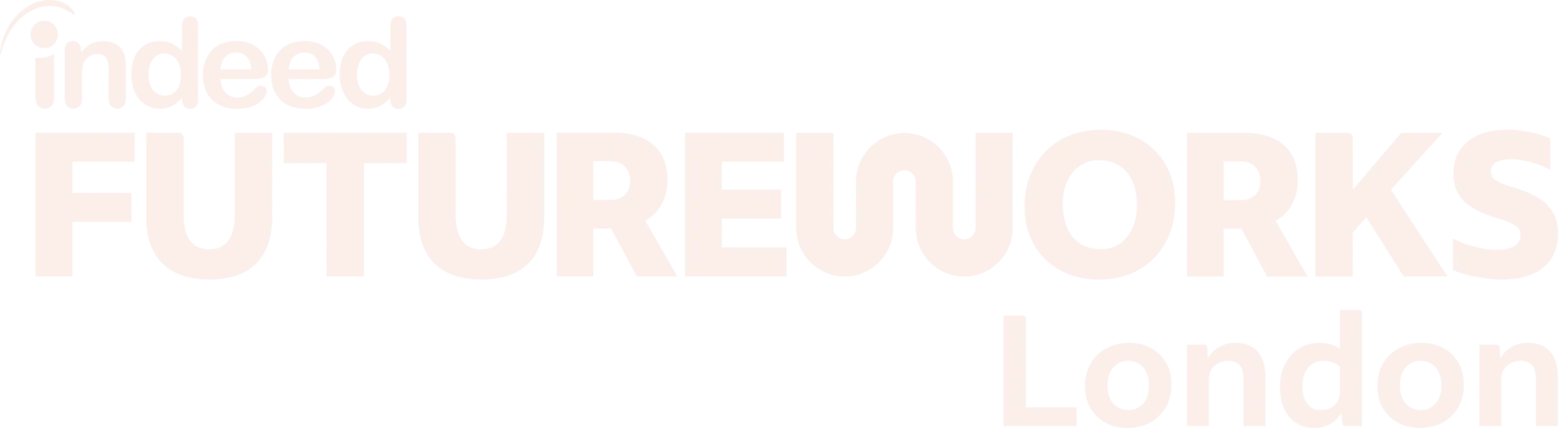 Indeed FutureWorks London 2025 logo