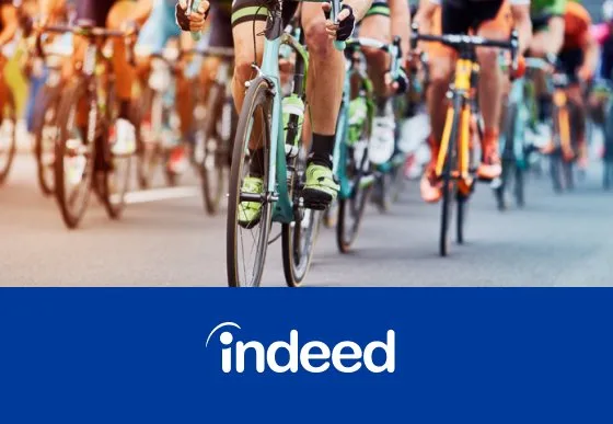 Bicycles racing in the Tour de France