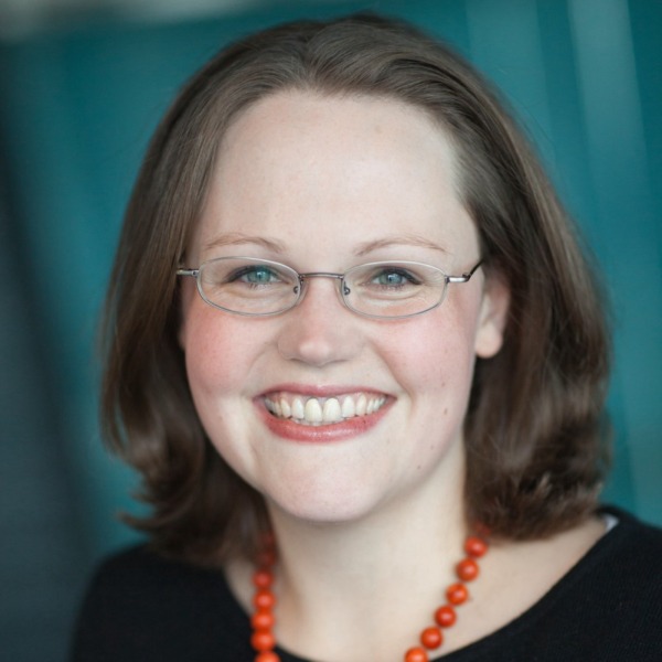 Headshot photo of Svenja Gudell looking at the camera